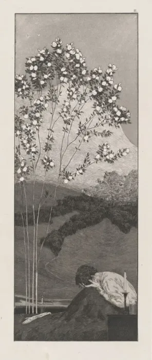 Framed Print : Yearnings (Wünsche), 1878 / 1880. Creator: Max Klinger Framed Print : Yearnings (Wünsche), 1878 / 1880. Creator: Max Klinger
