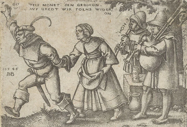 The Years End, from The Peasants Feast or the Twelve Months, 1546