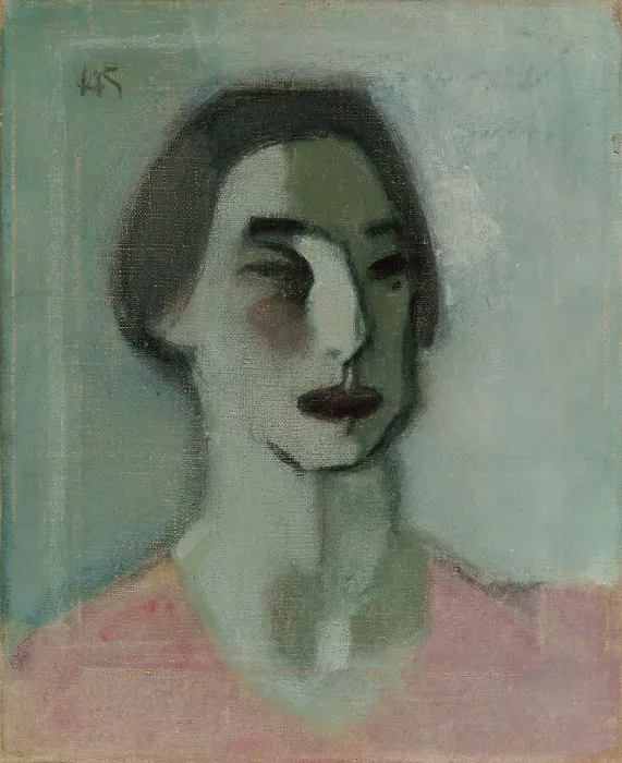 Framed Print : Forty Years Old, 1939. Creator: Helene Schjerfbeck Framed Print : Forty Years Old, 1939. Creator: Helene Schjerfbeck