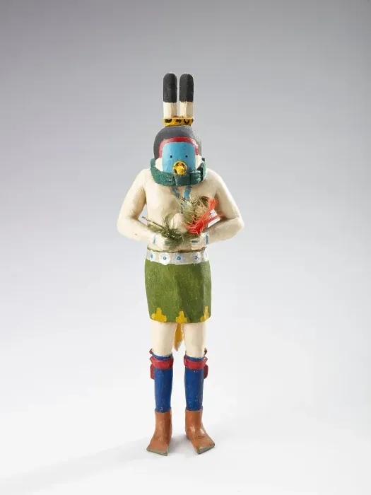 Framed Print : Yeibichai (female mask), 1934-1946. Creator: Clitso D Dedman Framed Print : Yeibichai (female mask), 1934-1946. Creator: Clitso D Dedman