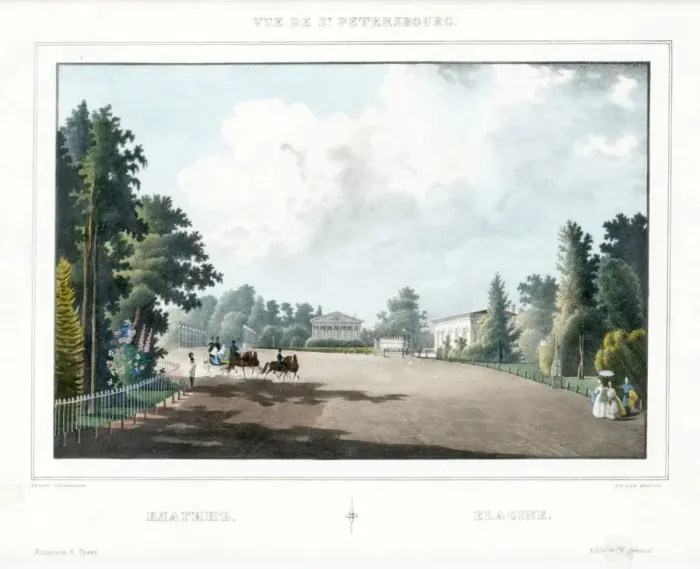 Framed Print : The Yelagin Palace at Saint Petersburg. Artist: Sadovnikov, Vasily Semyonovich (1800-1879) Framed Print : The Yelagin Palace at Saint Petersburg. Artist: Sadovnikov, Vasily Semyonovich (1800-1879)