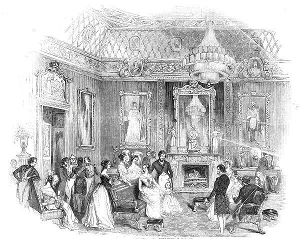 The Yellow Drawing-Room, Buckingham Palace, 1844. Creator: Unknown