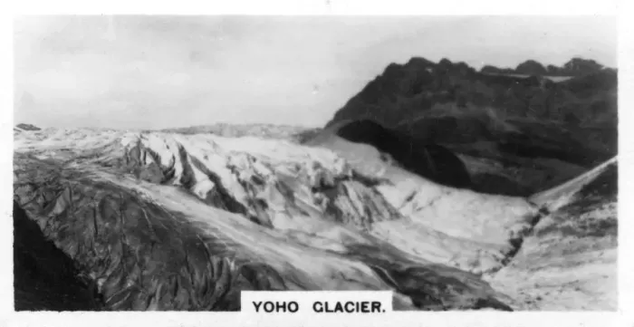 Framed Print : Yoho Glacier, Rocky Mountains, Canada, c1920s Framed Print : Yoho Glacier, Rocky Mountains, Canada, c1920s
