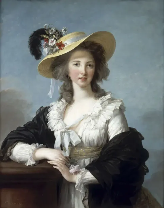 Framed Print : Yolande Martine Gabrielle de Polastron, Duchess of Polignac. Artist: Vigee-Lebrun, Marie Louise Elisabeth (1755-1842) Framed Print : Yolande Martine Gabrielle de Polastron, Duchess of Polignac. Artist: Vigee-Lebrun, Marie Louise Elisabeth (1755-1842)