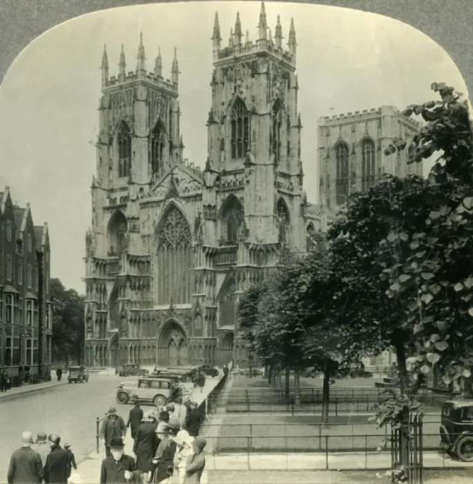 Framed Print : York Minster, York, England, c1930s. Creator: Unknown Framed Print : York Minster, York, England, c1930s. Creator: Unknown