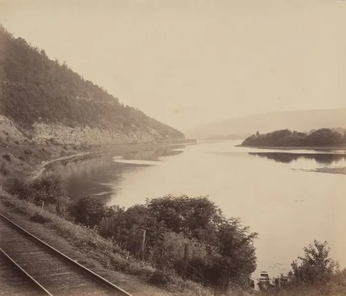 Framed Print : York Narrows, On The Susquehanna, c. 1895. Creator: William H Rau Framed Print : York Narrows, On The Susquehanna, c. 1895. Creator: William H Rau