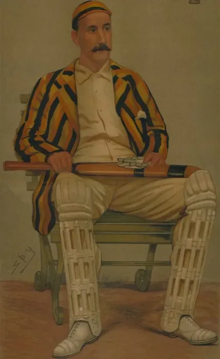 Framed Print : Yorkshire Cricket, 1892. Creator: Sir Leslie Matthew Ward Framed Print : Yorkshire Cricket, 1892. Creator: Sir Leslie Matthew Ward