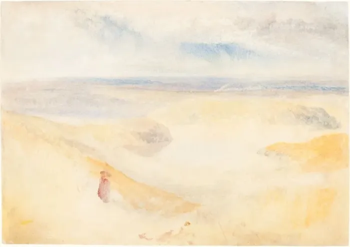 Framed Print : A Yorkshire River, c. 1827. Creator: JMW Turner Framed Print : A Yorkshire River, c. 1827. Creator: JMW Turner