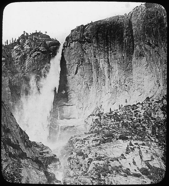 Yosemite Falls, Yosemite National Park, California, USA, late 19th or early 20th century