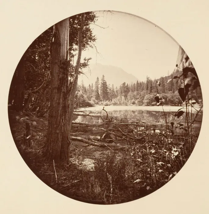 Framed Print : [Yosemite National Park, California], ca. 1878. Creator: Carleton Emmons Watkins