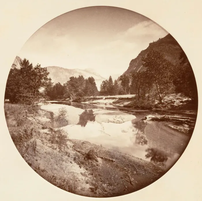 Framed Print : [Yosemite National Park, California], ca. 1878. Creator: Carleton Emmons Watkins