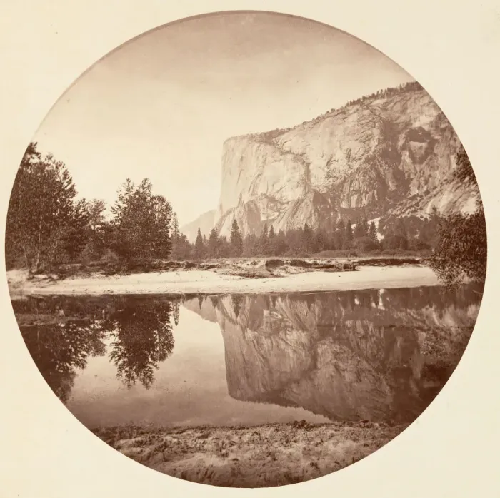 Framed Print : [Yosemite National Park, California], ca. 1878. Creator: Carleton Emmons Watkins
