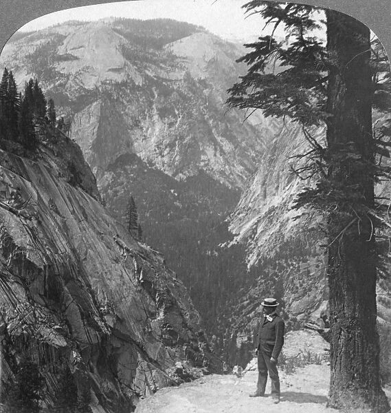 Yosemite Valley, California, USA, 1902. Artist: Underwood & Underwood