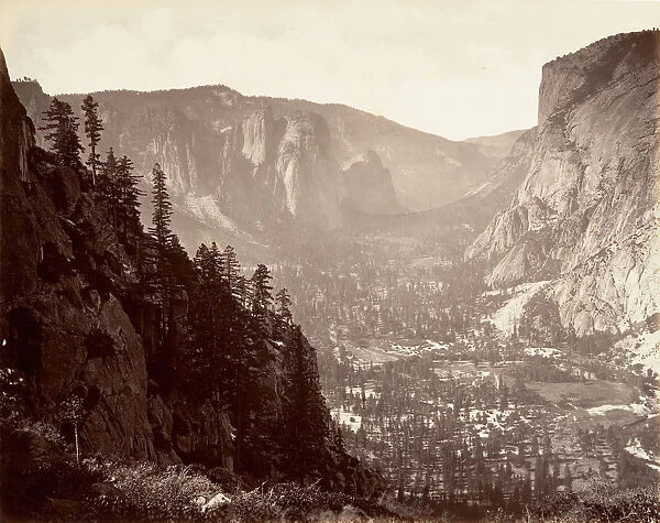 Yosemite Valley from Glacier Point, ca. 1872, printed ca. 1876