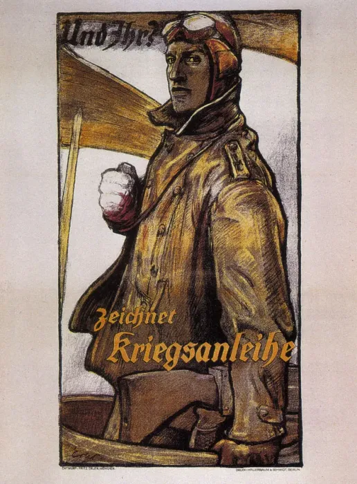 Framed Print : And you?, 1917. Artist: Erler, Fritz (1868-1940) Framed Print : And you?, 1917. Artist: Erler, Fritz (1868-1940)