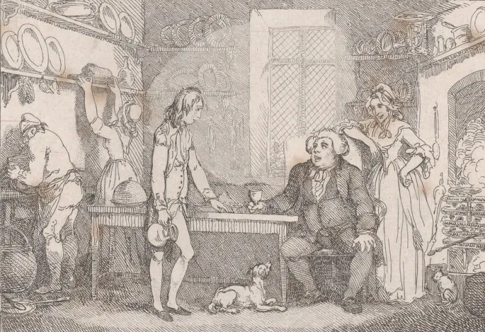 Framed Print : Young Adams Catechised by Parson Adams, from The Adventures of Joseph Andrews Framed Print : Young Adams Catechised by Parson Adams, from The Adventures of Joseph Andrews