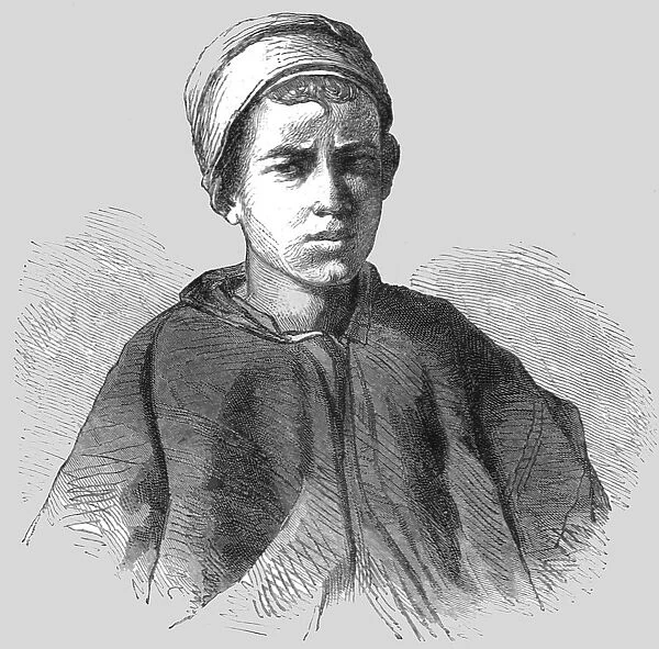 Young Arab of Djiddah; The Red Sea, 1875. Creator: Unknown