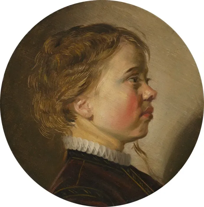 Framed Print : Young Boy in Profile, c. 1630. Creator: Judith Leyster Framed Print : Young Boy in Profile, c. 1630. Creator: Judith Leyster