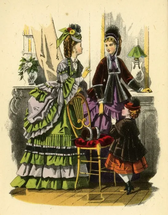 Framed Print : The Young Englishwoman, 1871, 1943. Creator: Unknown Framed Print : The Young Englishwoman, 1871, 1943. Creator: Unknown