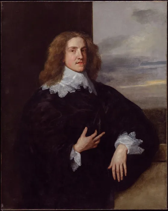 Framed Print : Young Gentleman (Earl of Downe?), c1640. Creator: Anthony van Dyck