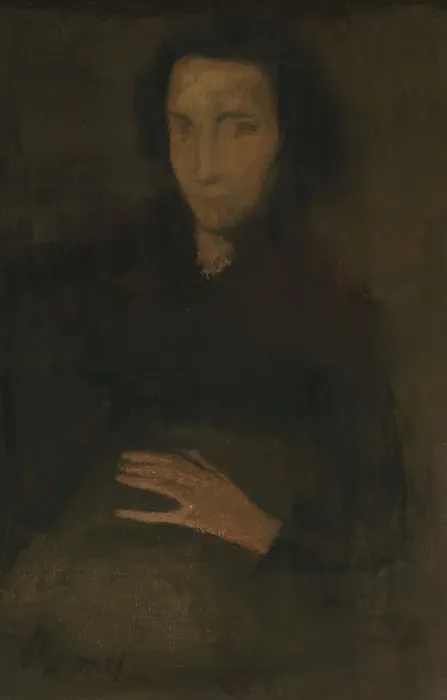 Framed Print : Young Girl, 1948. Creator: Constant Permeke Framed Print : Young Girl, 1948. Creator: Constant Permeke
