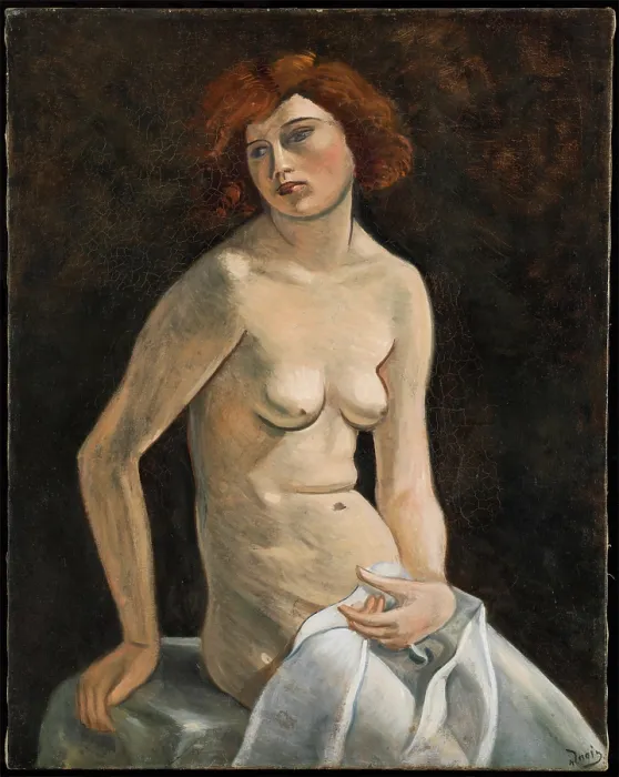 Framed Print : Young Girl, early 20th century. Creator: Andre Derain Framed Print : Young Girl, early 20th century. Creator: Andre Derain