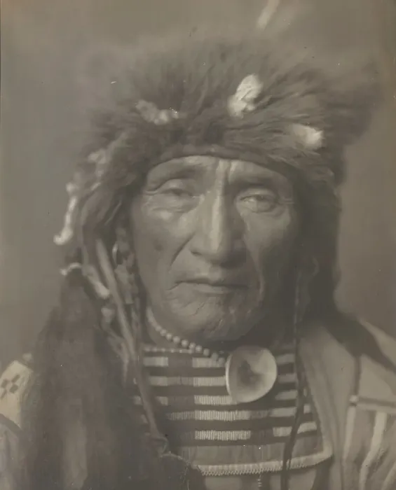 Framed Print : Young Hairy Wolf, 1908. Creator: Edward Sheriff Curtis Framed Print : Young Hairy Wolf, 1908. Creator: Edward Sheriff Curtis