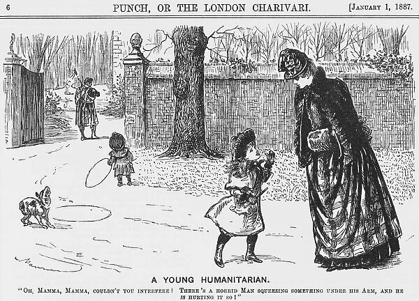 A Young Humanitarian, 1887. Artist: George du Maurier