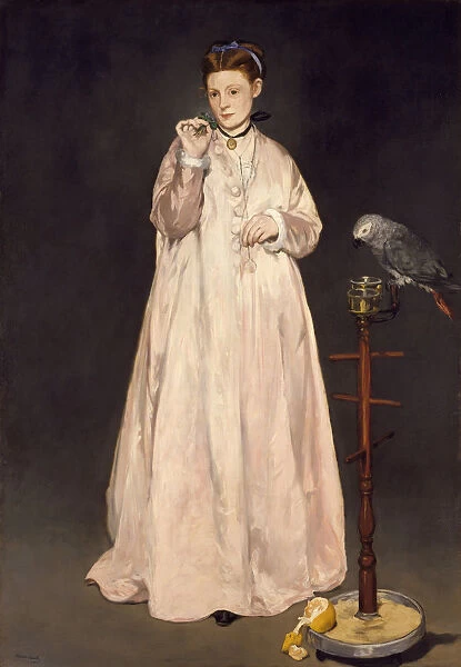 Young Lady in 1866, 1866. Artist: Manet, Edouard (1832-1883)
