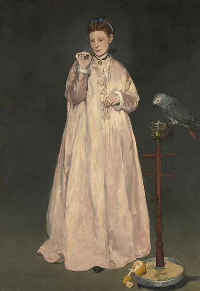 Young Lady in 1866, 1866. Creator: Edouard Manet