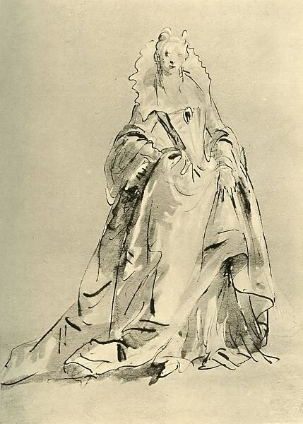 Young Lady, early-mid 18th century (1928). Artist: Giovanni Battista Tiepolo