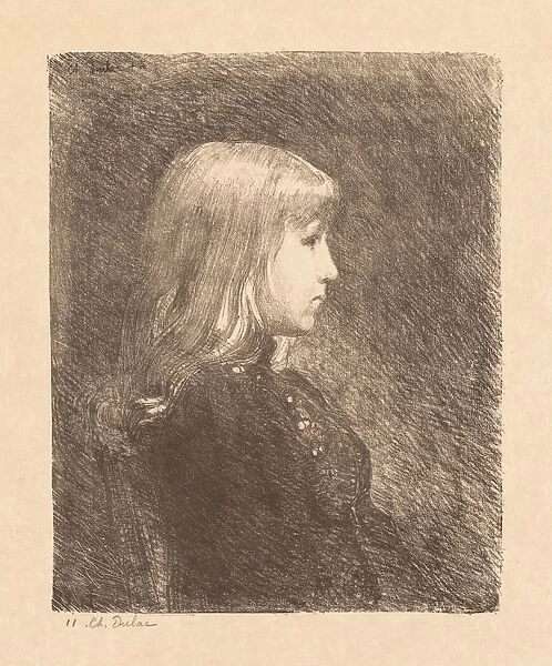 Young Lady (Jeune Fille), 1892. Creator: Charles Marie Dulac (French, 1865-1898)