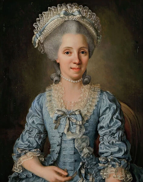 Young lady in Swedish costume, 1779. Creator: Ulrika Fredrika Pasch
