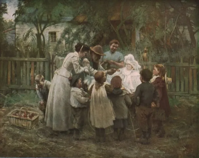 Framed Print : The Young Laird, c1900, (c1930). Creator: Robert Gemmell Hutchison Framed Print : The Young Laird, c1900, (c1930). Creator: Robert Gemmell Hutchison