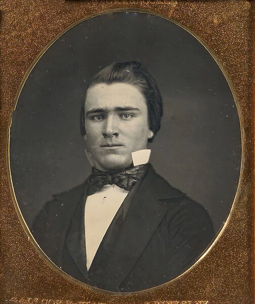 Young Man, 1850s. Creator: Knickerbocker Gallery