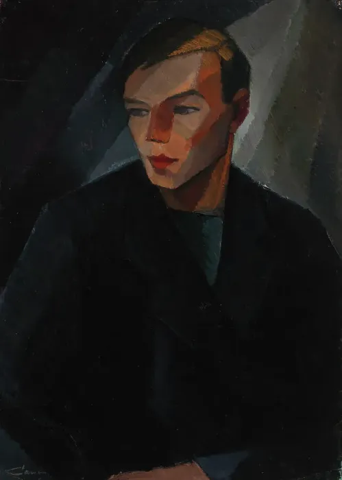 Framed Print : Young man, 1915. Creator: Alvar Cawén Framed Print : Young man, 1915. Creator: Alvar Cawén