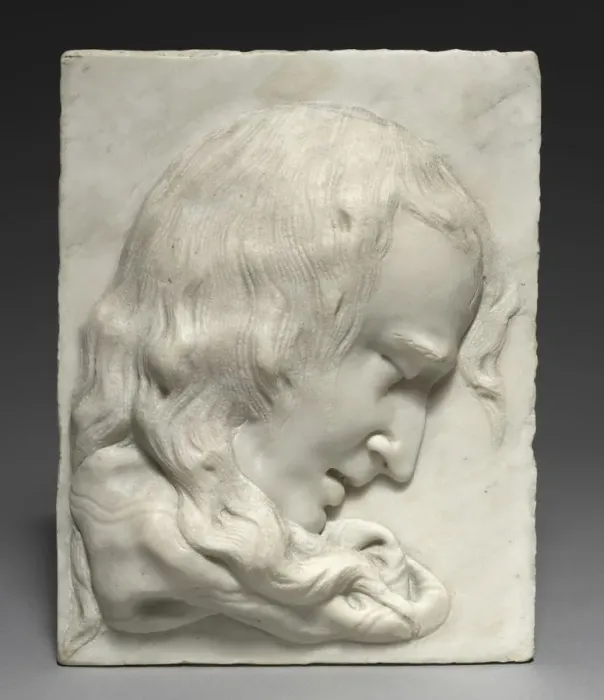 Framed Print : A Young Man, c. 1700. Creator: Orazio Marinali (Italian, 1643-1720) Framed Print : A Young Man, c. 1700. Creator: Orazio Marinali (Italian, 1643-1720)