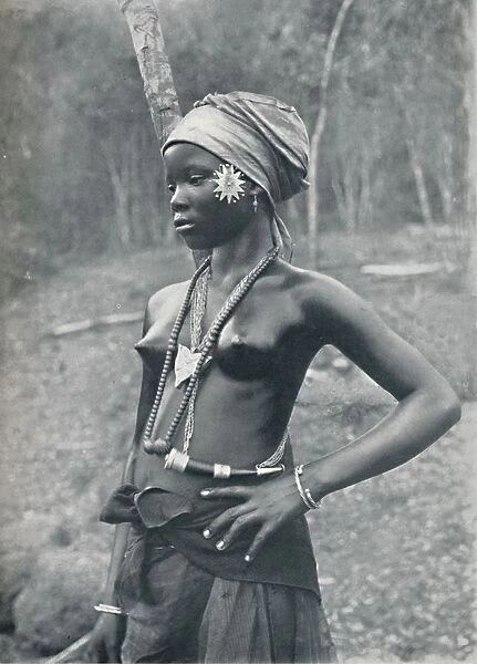 A young Mende girl, Eastern Sierra Leone, 1912. Artist: Cecil H Firmin