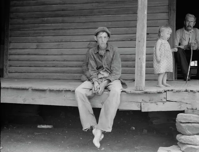 Framed Print : Young sharecropper at Chesnee, South Carolina, 1937. Creator: Dorothea Lange Framed Print : Young sharecropper at Chesnee, South Carolina, 1937. Creator: Dorothea Lange