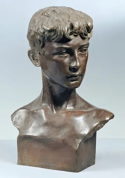 Framed Print : Young Sicilian, 1902. Creator: Theodor Stundl Framed Print : Young Sicilian, 1902. Creator: Theodor Stundl