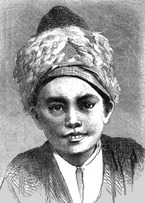 Framed Print : Young Tartar of Lazestan; Adventures in Lazestan, 1875. Creator: Frederick A. Lyons Framed Print : Young Tartar of Lazestan; Adventures in Lazestan, 1875. Creator: Frederick A. Lyons