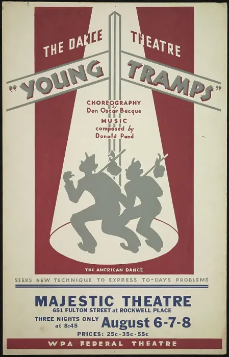 Framed Print : Young Tramps, New York, 1936. Creator: Unknown Framed Print : Young Tramps, New York, 1936. Creator: Unknown