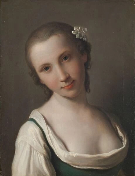 A young Woman, 1756-1762. Creator: Pietro Rotari