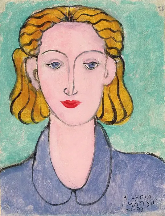 Framed Print : Young Woman in a Blue Blouse, 1939. Creator: Henri Matisse. Young Woman in a Blue Blouse, 1939. Creator: Henri Matisse Framed Print : Young Woman in a Blue Blouse, 1939. Creator: Henri Matisse. Young Woman in a Blue Blouse, 1939. Creator: Henri Matisse