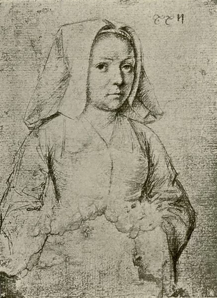 Young woman, late 15th-early 16th century, (1908). Creator: Gerard David