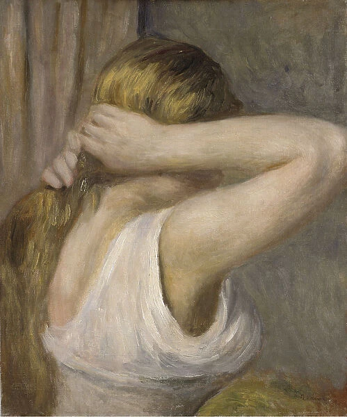 Young Woman with Raised Arms, c. 1895