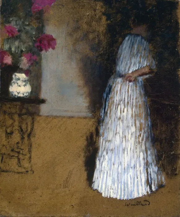 Framed Print : Young Woman in a Room, 1892-1893 Framed Print : Young Woman in a Room, 1892-1893