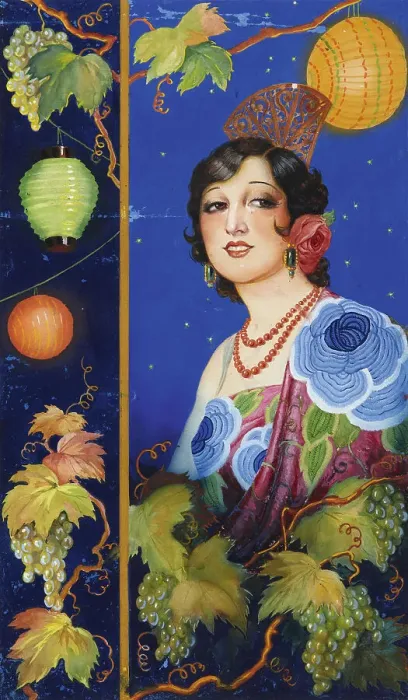 Framed Print : Young Woman with Shawl. Artist: Izquierdo y Garrido, Ramon Jose (1873-1931) Framed Print : Young Woman with Shawl. Artist: Izquierdo y Garrido, Ramon Jose (1873-1931)