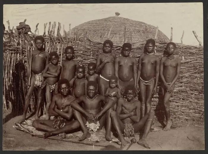 Framed Print : Young Zulus, about 1860-1880. Creator: Unknown Framed Print : Young Zulus, about 1860-1880. Creator: Unknown