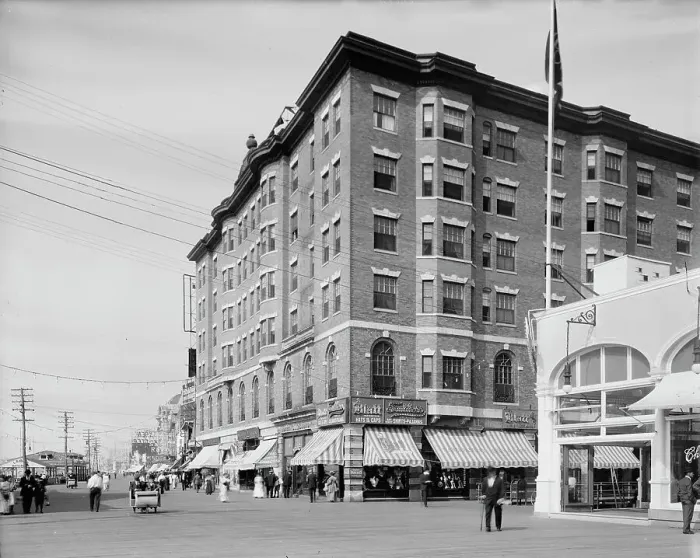 Framed Print : Young's Hotel, Atlantic City, between 1900 and 1910. Creator: Unknown Framed Print : Young's Hotel, Atlantic City, between 1900 and 1910. Creator: Unknown